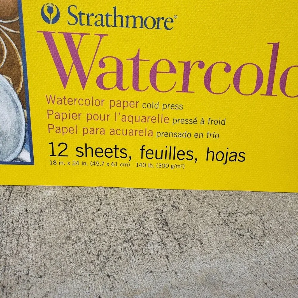 NEW Strathmore LARGE 300 Series Watercolor Pad Cold Press 18